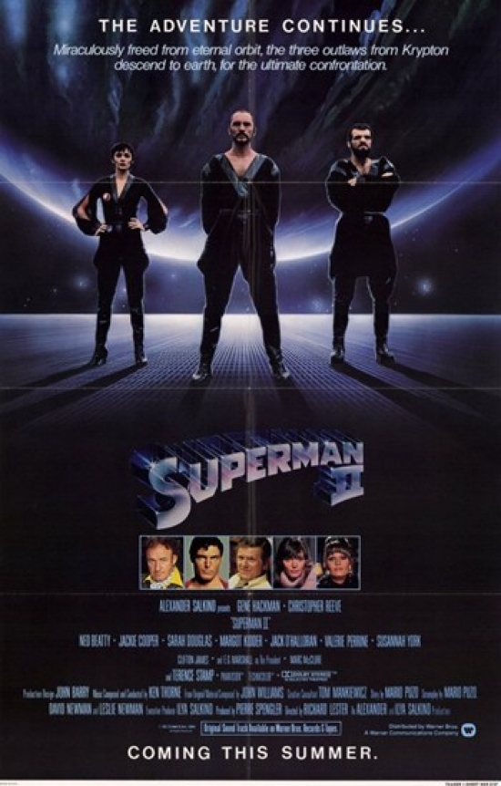 Superman 2 Movie Poster - 11 x 17 in.