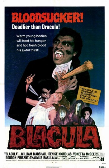 MOV190821 Blacula Movie Poster - 11 x 17 in.