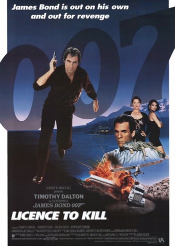 Licence to Kill Movie Poster - 11 x 17 in.