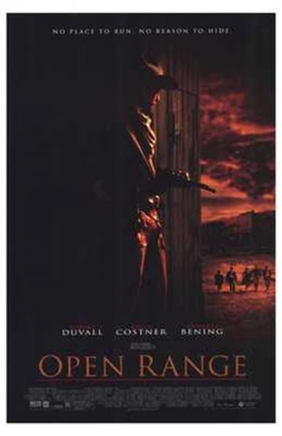 Open Range Movie Poster - 11 x 17 in.