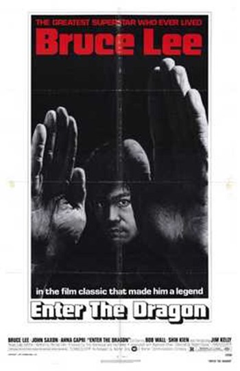 Enter the Dragon Movie Poster - 11 x 17 in.
