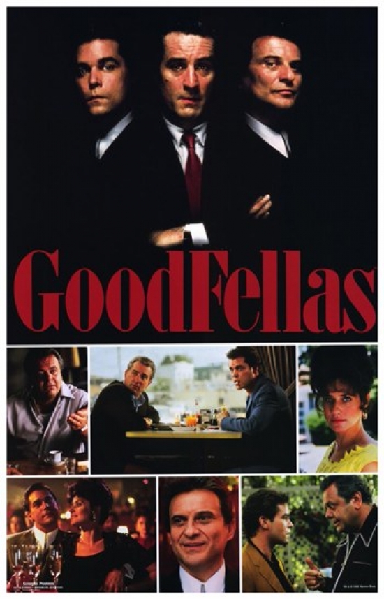 Goodfellas Movie Poster - 11 x 17 in.
