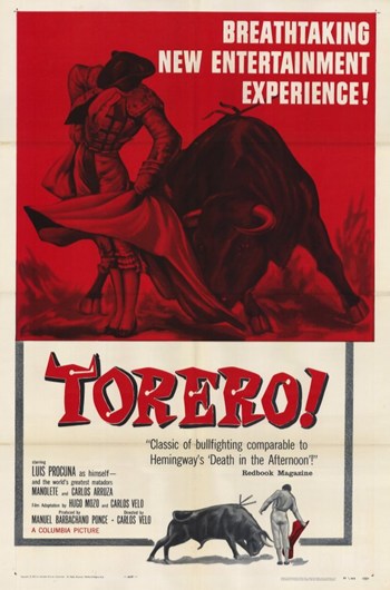 Torero Movie Poster - 11 x 17 in.