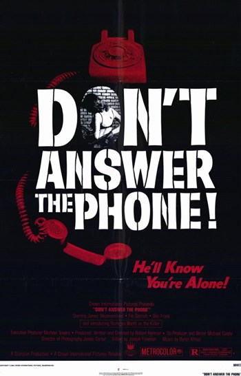 Dont Answer the Phone Movie Poster - 11 x 17 in.