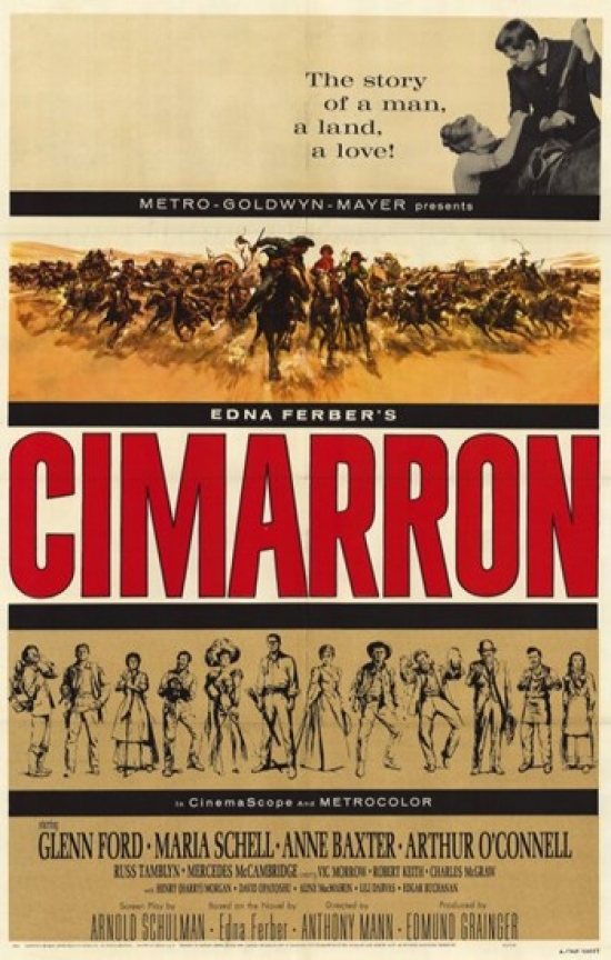 MOV193163 Cimarron Movie Poster - 11 x 17 in.
