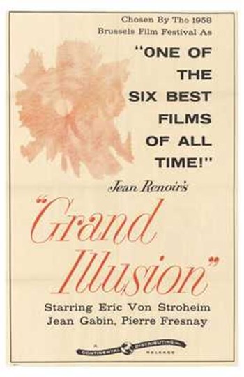 Grand Illusion Movie Poster - 11 x 17 in.