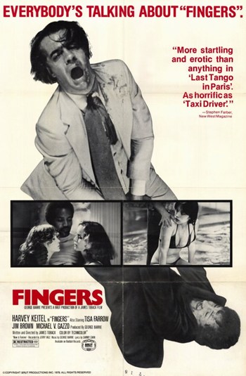 Fingers Movie Poster - 11 x 17 in.