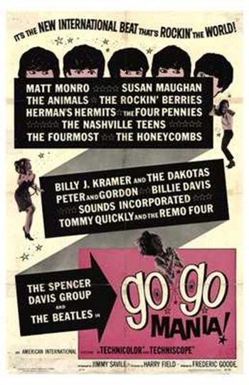 MOV193539 Go-Go Mania Movie Poster - 11 x 17 in.