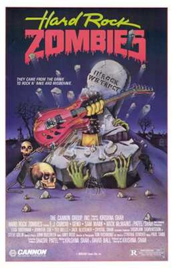 Hard Rock Zombies Movie Poster - 11 x 17 in.