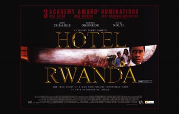 Hotel Rwanda Movie Poster - 17 x 11 in.
