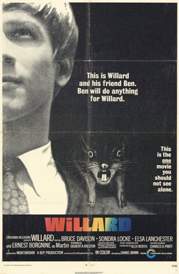 Willard Movie Poster - 11 x 17 in.