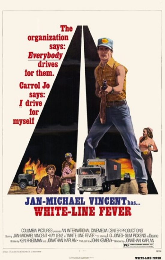 White Line Fever Movie Poster - 11 x 17 in.