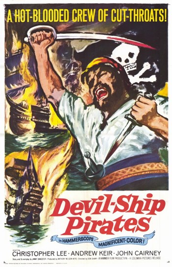 MOV255710 Devil-Ship Pirates Movie Poster - 11 x 17 in.