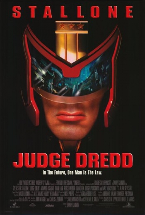 Judge Dredd Movie Poster - 11 x 17 in.
