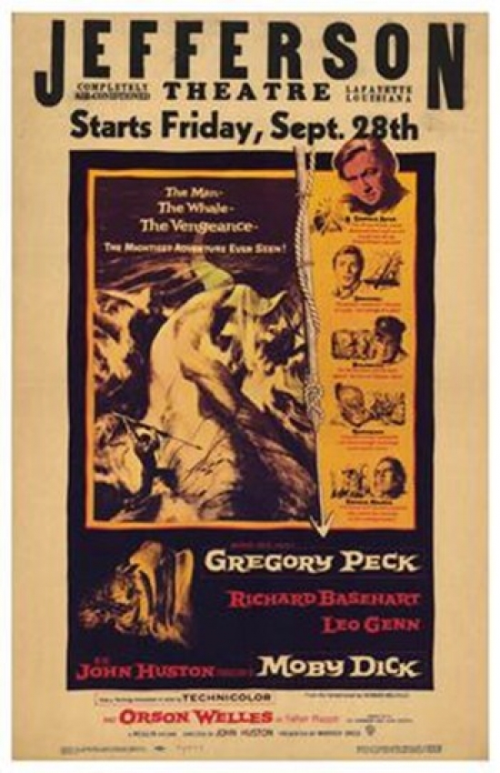 Moby Dick Movie Poster - 11 x 17 in.