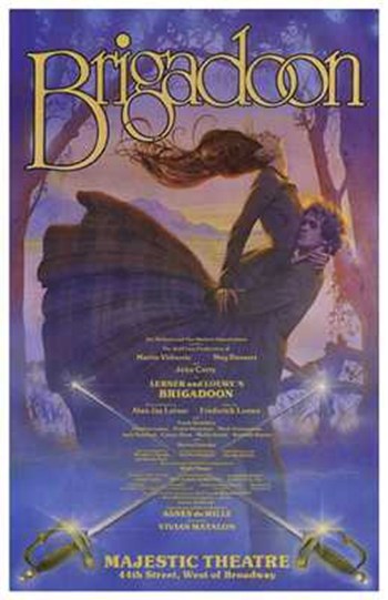 Brigadoon Broadway Musical Movie Poster - 11 x 17 in.
