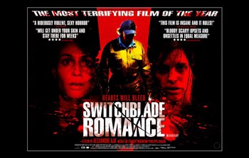 High Tension Movie Poster - 17 x 11 in.
