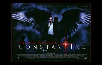 Constantine Movie Poster - 17 x 11 in.
