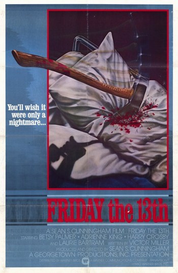 Friday the 13th Movie Poster - 11 x 17 in.