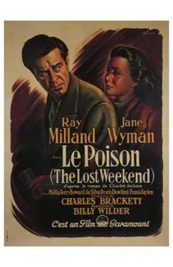 Lost Weekend Movie Poster - 11 x 17 in.