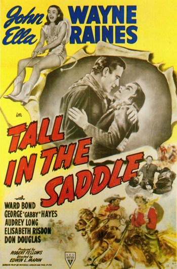 Tall in the Saddle Movie Poster - 11 x 17 in.
