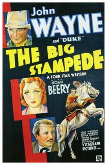 Big Stampede Movie Poster - 11 x 17 in.