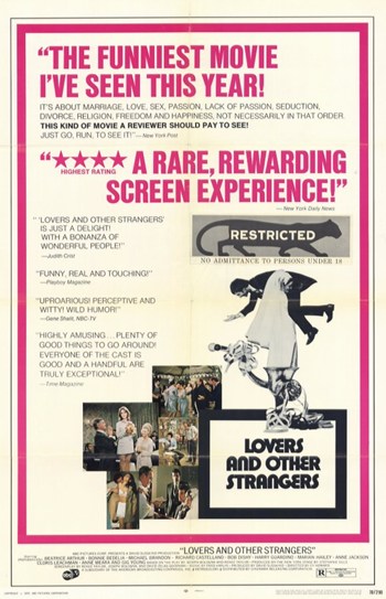 Lovers & Other Strangers Movie Poster