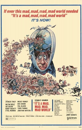MOV259675 Its a Mad Mad Mad Mad World Movie Poster  11 x 17 in