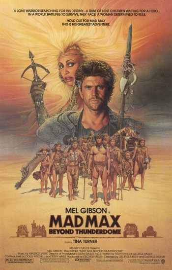 Mad Max Beyond Thunderdome Movie Poster - 11 x 17 in.