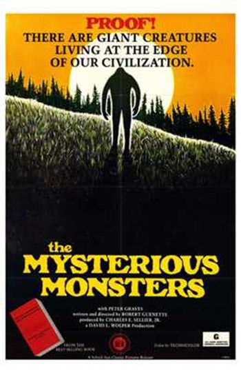 The Mysterious Monsters Movie Poster - 11 x 17 in.