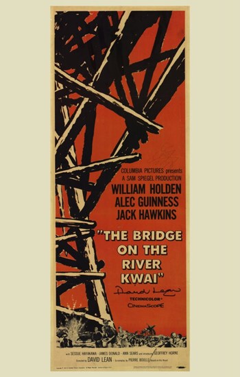 MOV194113 Bridge on the River Kwai Movie Poster - 11 x 17 in.