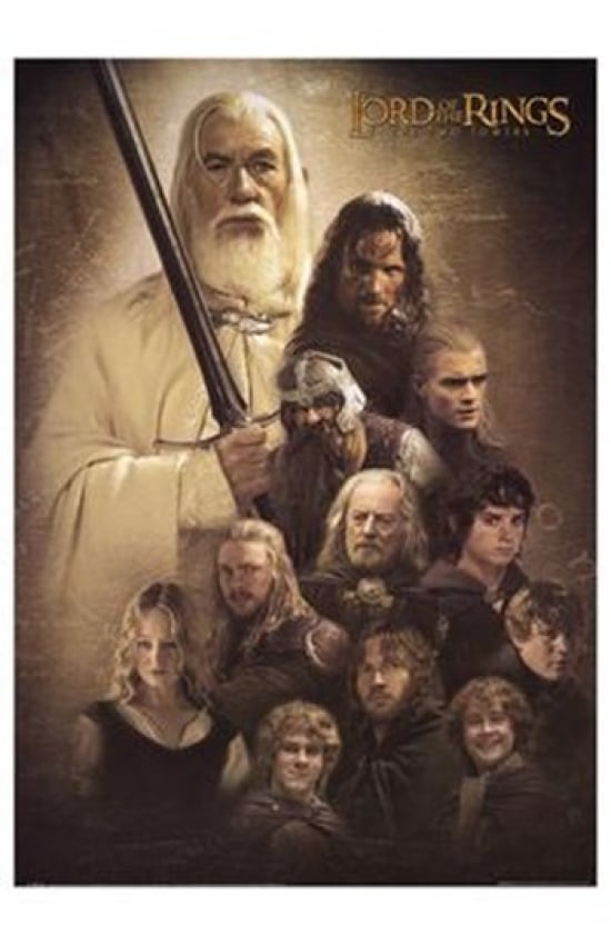 MOV194132 Lord of the Rings the Two Towers Movie Poster - 11 x 17 in.