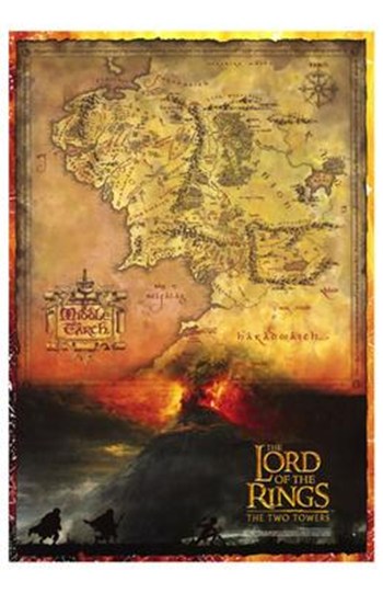 MOV194135 Lord of the Rings the Two Towers Movie Poster - 11 x 17 in -  Posterazzi