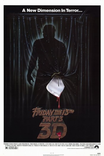 Friday the 13th Part 3 Movie Poster - 11 x 17 in.