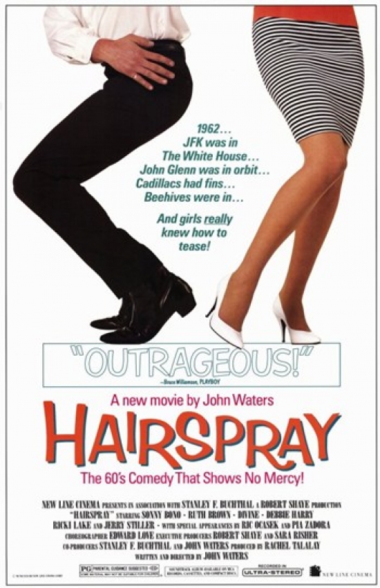 Hairspray Movie Poster - 11 x 17 in.