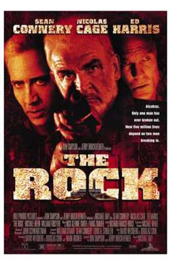The Rock Movie Poster - 11 x 17 in.