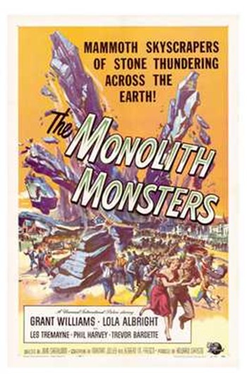 The Monolith Monsters Movie Poster - 11 x 17 in.