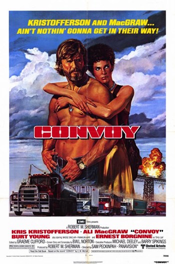 Convoy Movie Poster - 11 x 17 in.