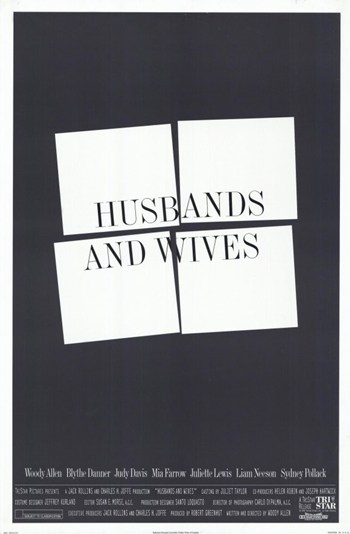 Husbands & Wives Movie Poster - 11 x 17 in.