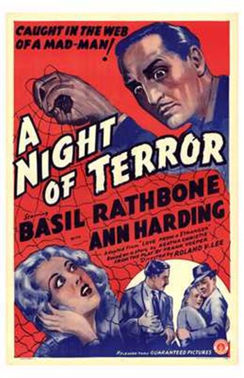 MOV195532 A Night of Terror Movie Poster - 11 x 17 in.