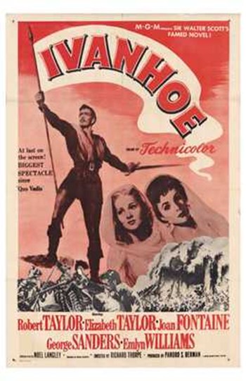 MOV195549 Ivanhoe Movie Poster - 11 x 17 in.