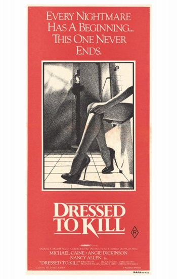 Dressed to Kill Movie Poster - 11 x 17 in.