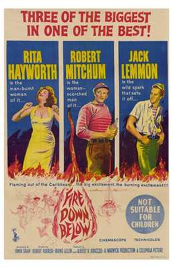 MOV195585 Fire Down Below Movie Poster - 11 x 17 in.