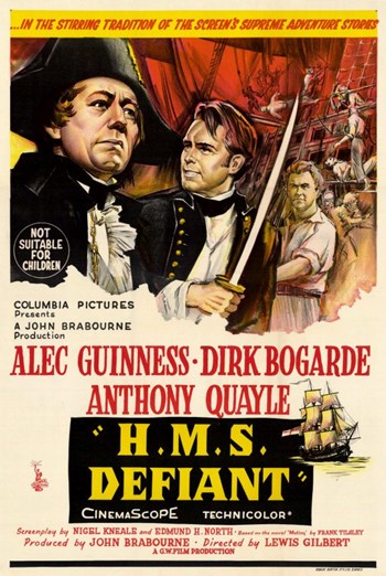 HMS Defiant Movie Poster - 11 x 17 in.