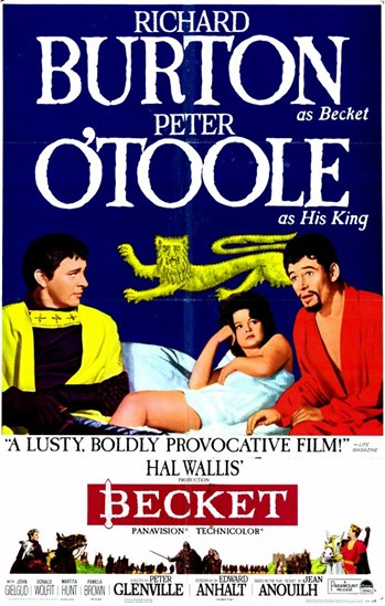 Becket Movie Poster - 11 x 17 in.