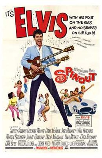 Spinout Movie Poster - 11 x 17 in.