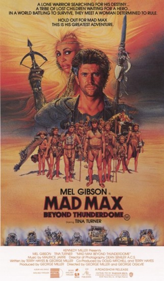 Mad Max Beyond Thunderdome Movie Poster - 11 x 17 in.
