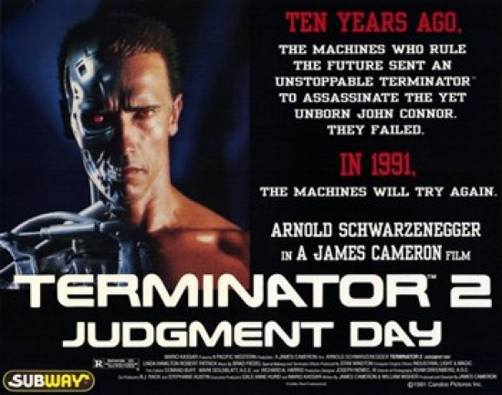 MOV196018 Terminator 2 Judgment Day Movie Poster - 17 x 11 in.