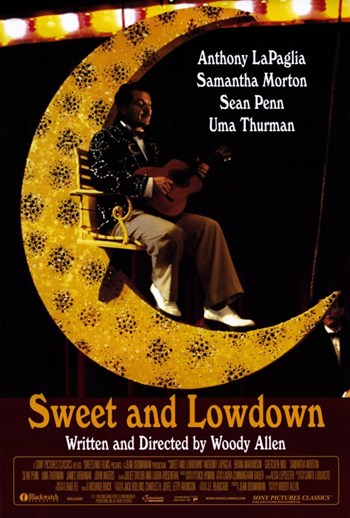 Sweet & Lowdown Movie Poster - 11 x 17 in.