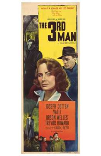 The Third Man Movie Poster - 11 x 17 in.